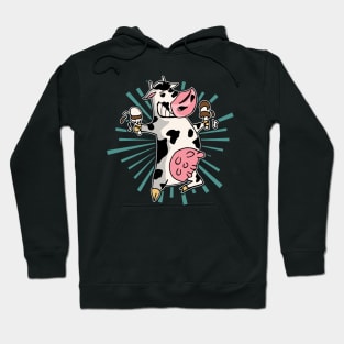 Cow Milk Icecream Hoodie